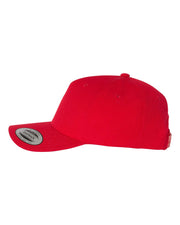 Yupoong 5789M 5-Panel, Premium Wool Blend Cap - YP Classics