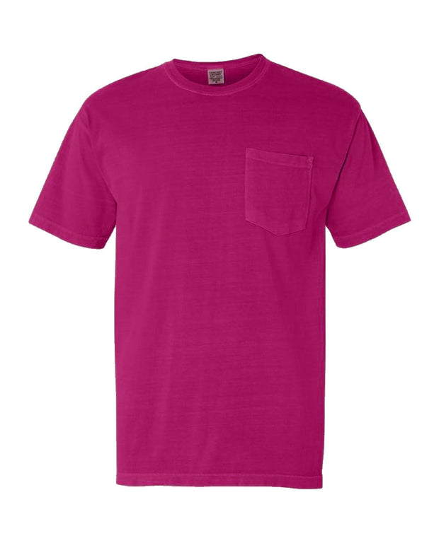 Comfort Colors Garment-Dyed Heavyweight Pocket T-Shirt 6030