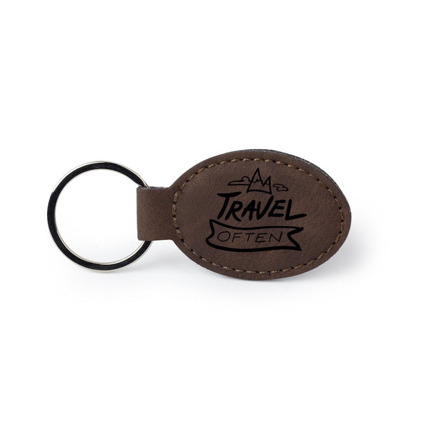 Saddle Collection Oval Keyring