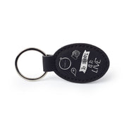 Saddle Collection Oval Keyring
