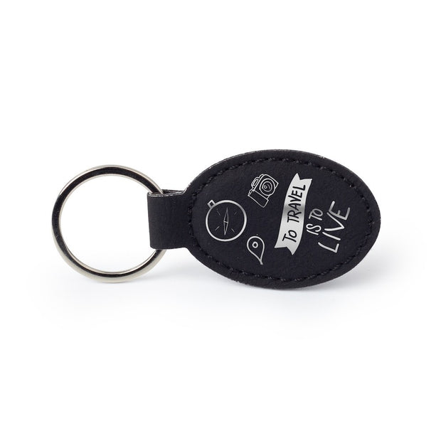Saddle Collection Oval Keyring