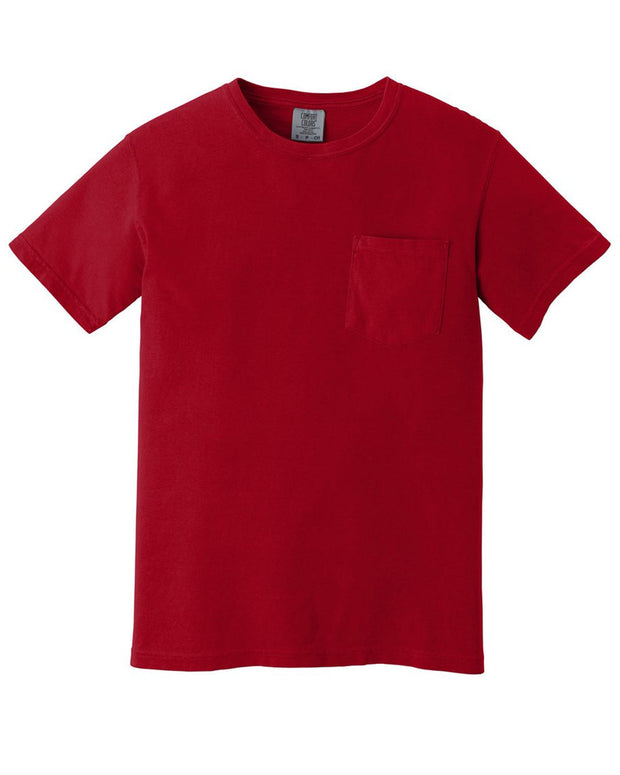 Comfort Colors Garment-Dyed Heavyweight Pocket T-Shirt 6030