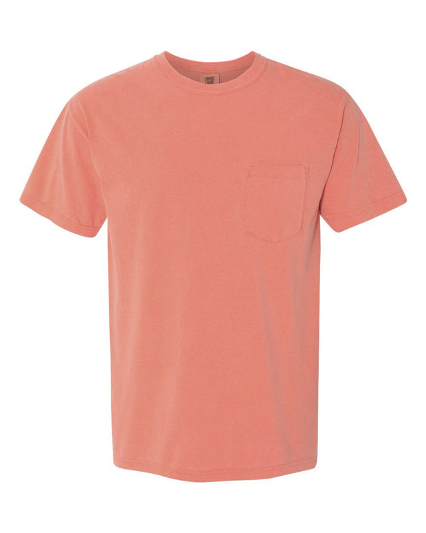 Comfort Colors Garment-Dyed Heavyweight Pocket T-Shirt 6030