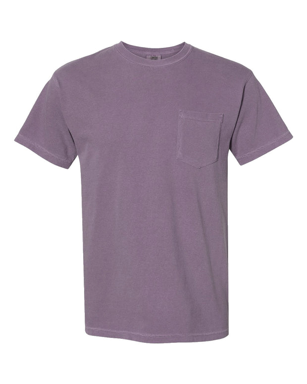 Comfort Colors Garment-Dyed Heavyweight Pocket T-Shirt 6030